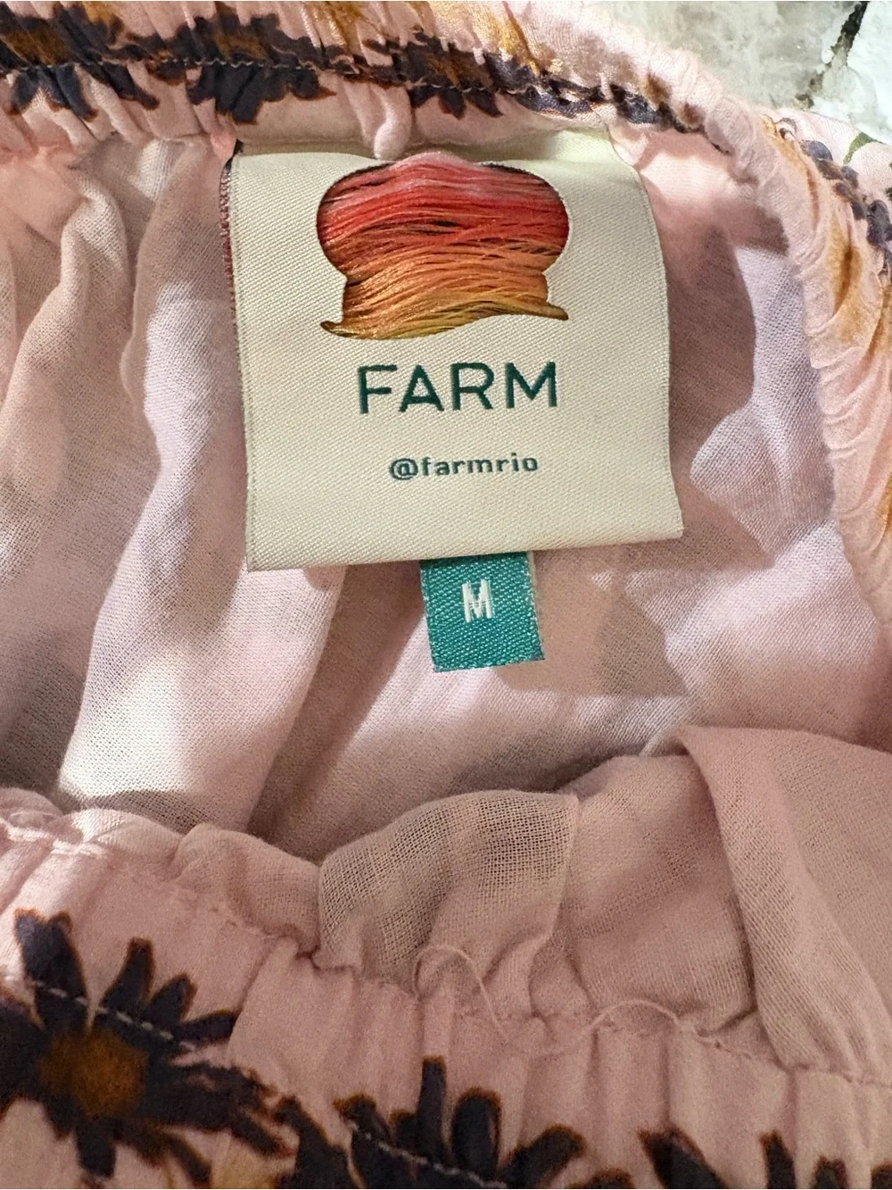 FARM Rio One-Shoulder Pink Floral Maxi Dress